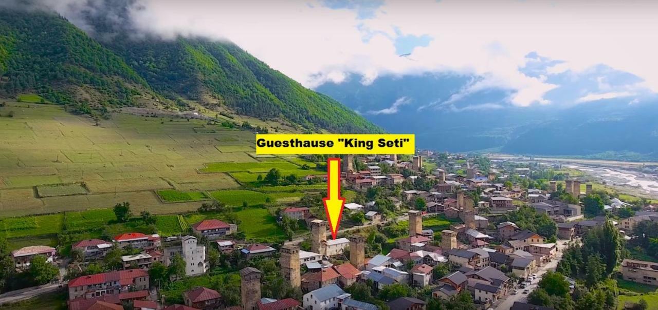 Guesthaus King Seti Hotel Mestia Exterior foto